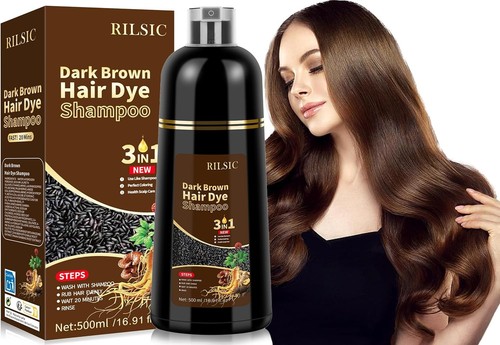 Dark brown hair - dark, dye