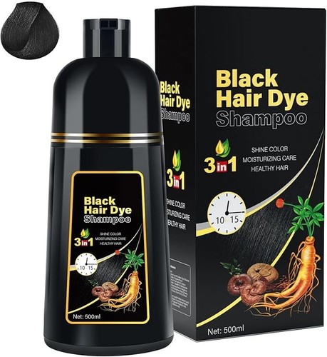 Black hair dye - 3, 1