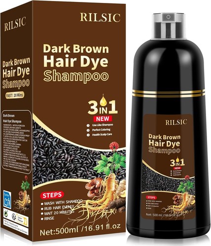 500ml brown hair dye - hair,