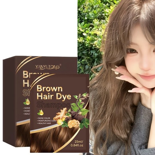 Hair dye shampoo made - hair,