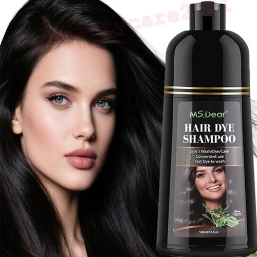 Black hair dye - hair, shampoo,