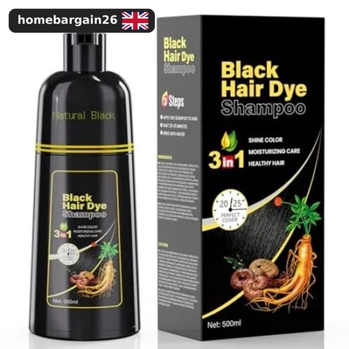 Black hair dye - 500ml, 3