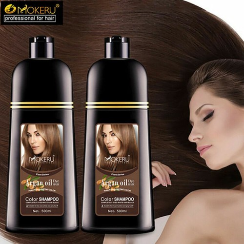 Hair dye shampoo - hair, grey