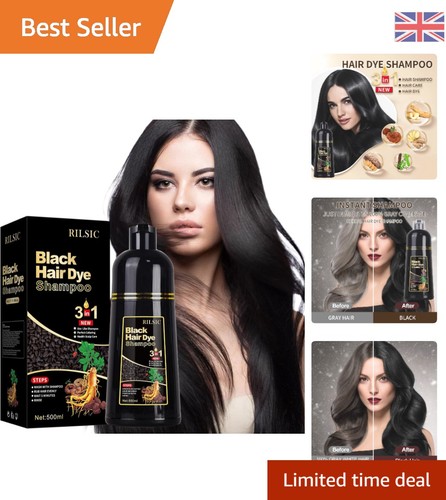 Instant black hair dye - instant,