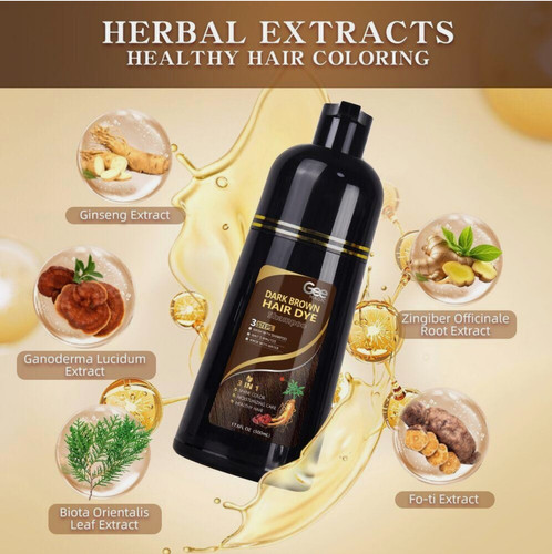 Hair dye shampoo herbal - shampoo,