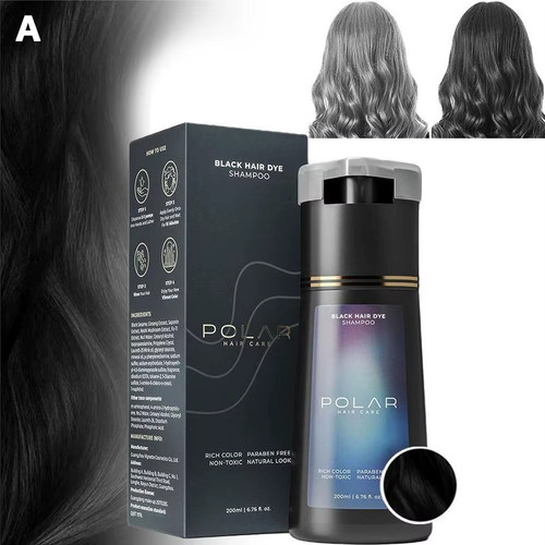 Hair dye shampoo - dye, for