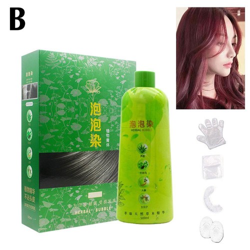 Hair dye shampoo 500ml instant - hair,