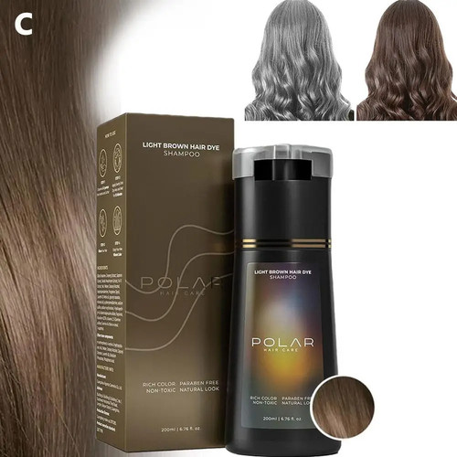 200ml hair dye shampoo - dye,