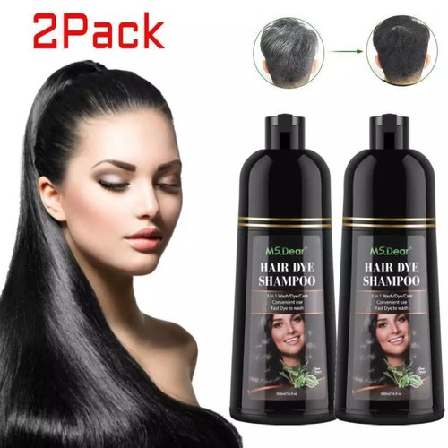 Black hair color - 2x,