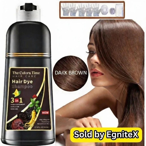 Hair dye shampoo - hair,