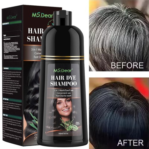 Hair color shampoo - hair, gray