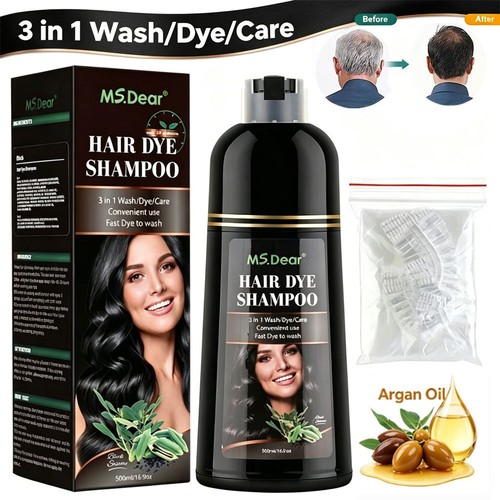 500ml hair dye - shampoo,