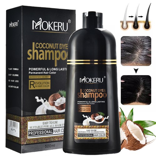 Hair color shampoo for gray - color,